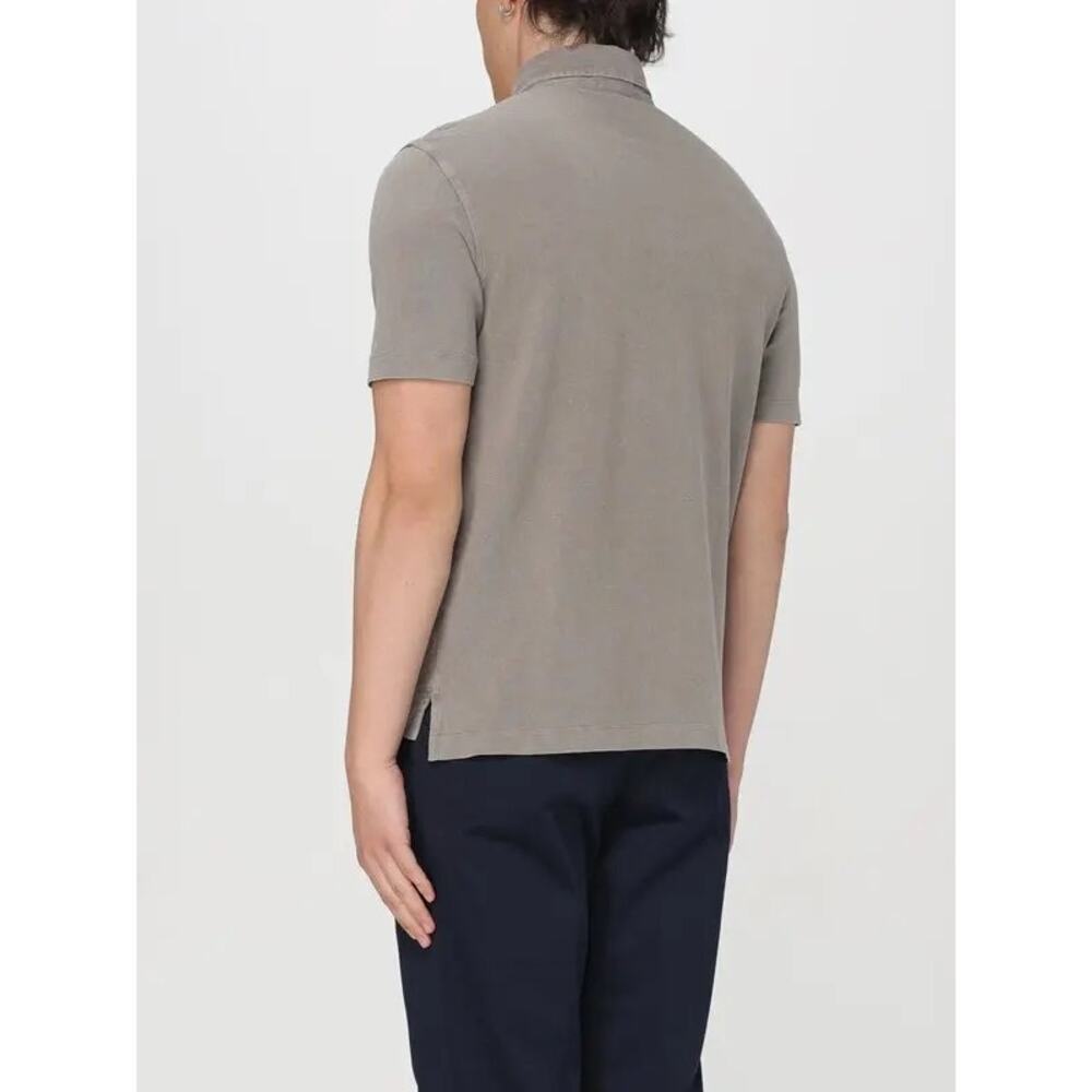 Drumohr Men’s Polo Short Sleeve Shirt Gray Size XXL - Picture 3 of 11